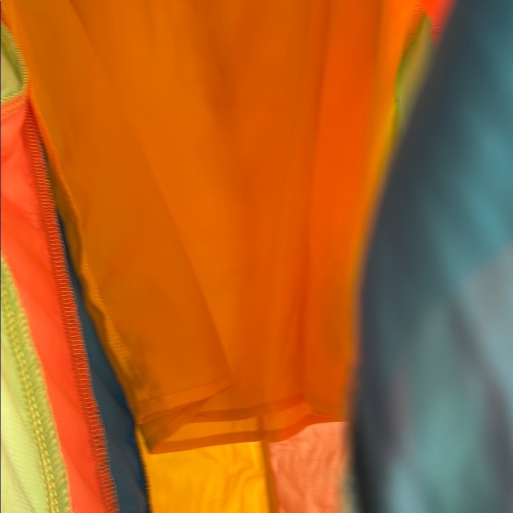 Amazing skirt with front panels cut for movement and flair.  Lined - Picture 7 of 8